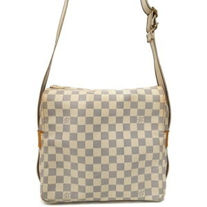 Louis Vuitton Damier Azur White Naviglio Shoulder Bag